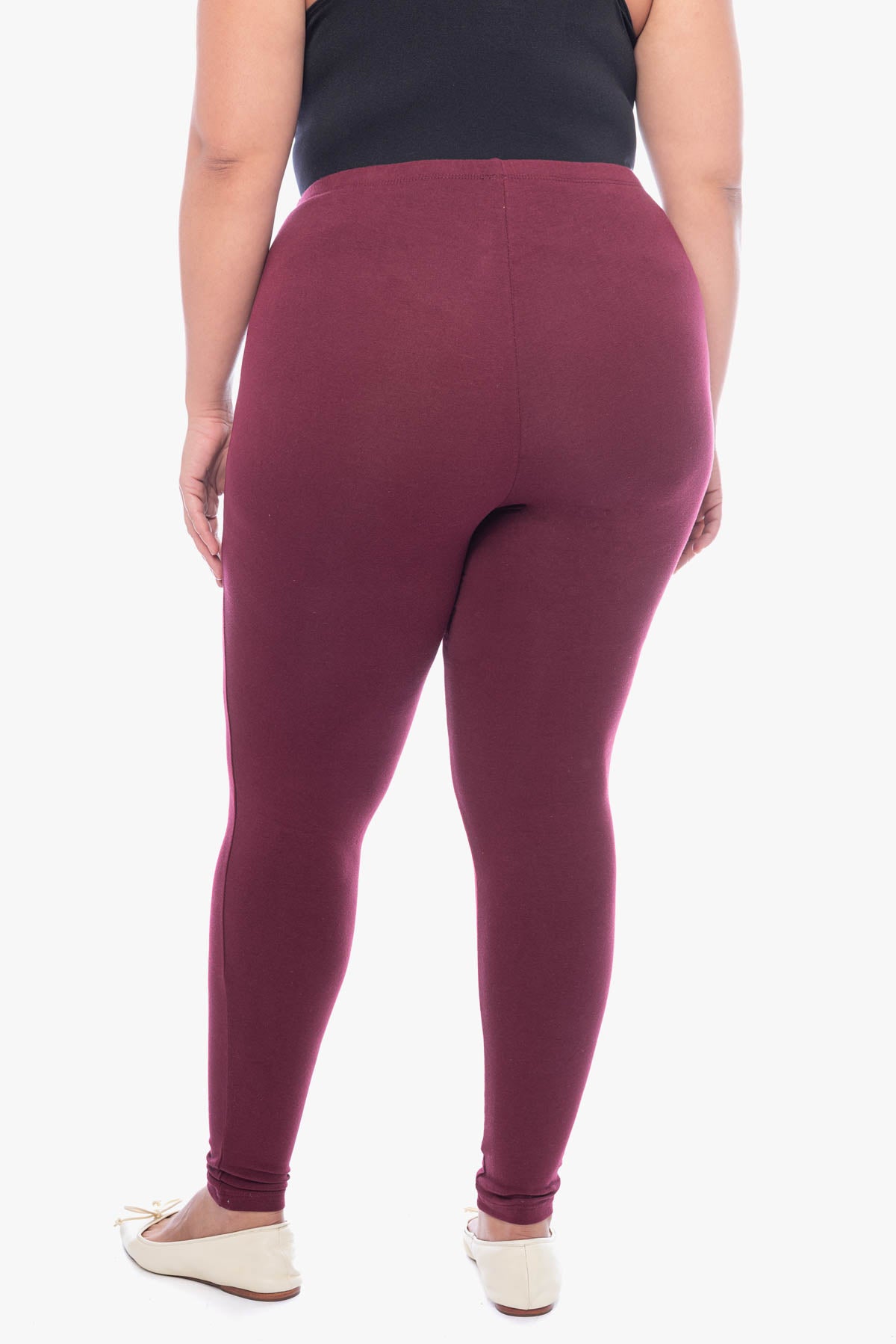 Buy HRINKAR BLACK PEACH RED Soft Cotton Lycra Plain girls leggings combo  Pack of 3 Size - L, XL, XXL - HLGCMB0622-XXL Online - Get 34% Off