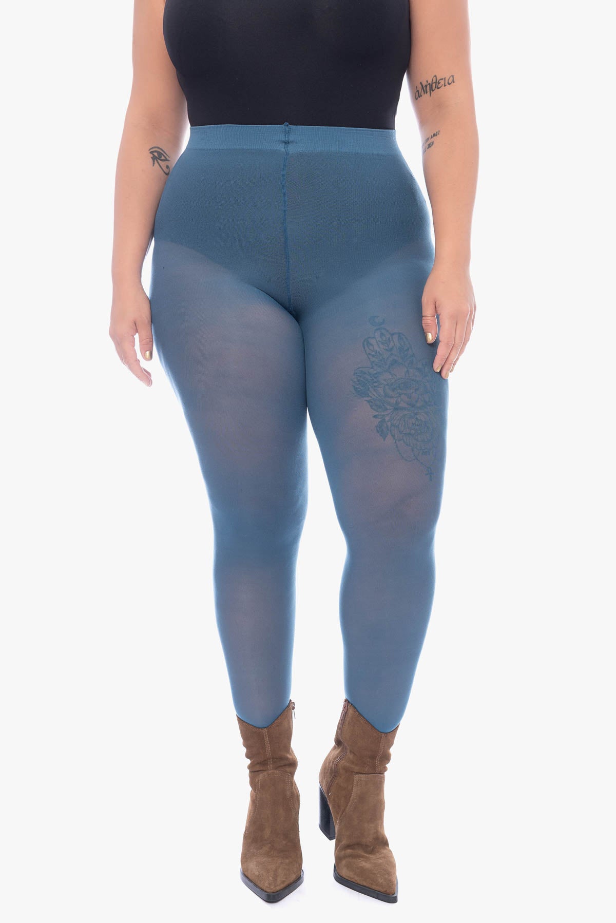 Buttery Smooth Merry Christmas Treats and Cookies Extra Plus Size Leggings  - 3X-5X | Only Leggings