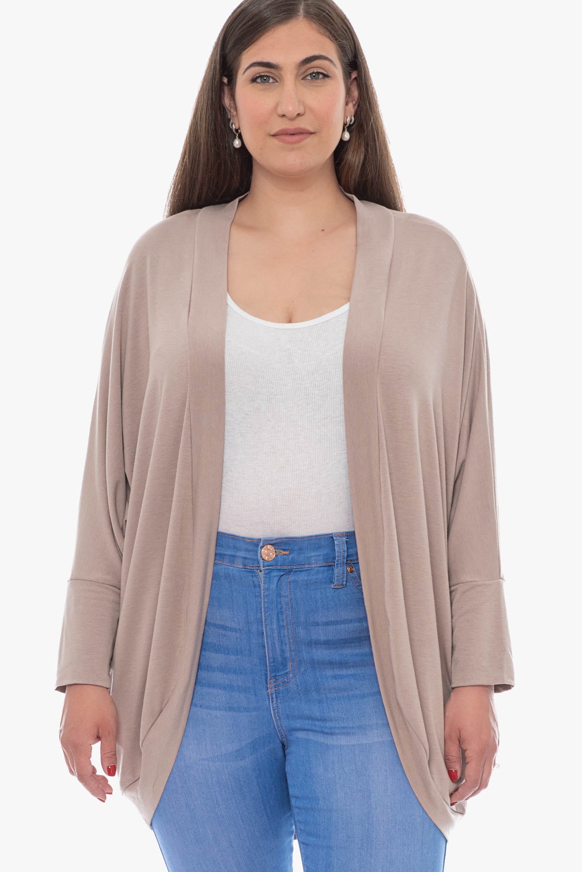 LENORA cozy wrap cardigan