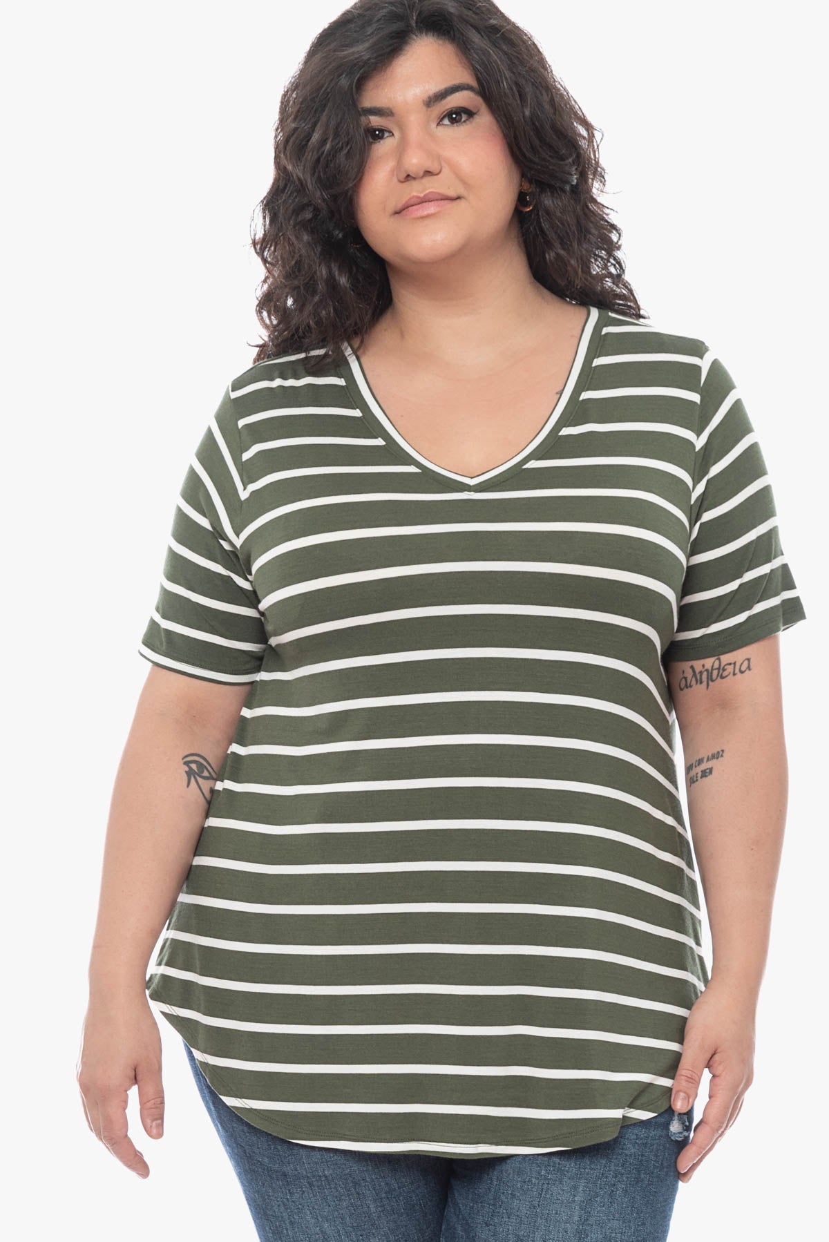 ROSANNA striped top