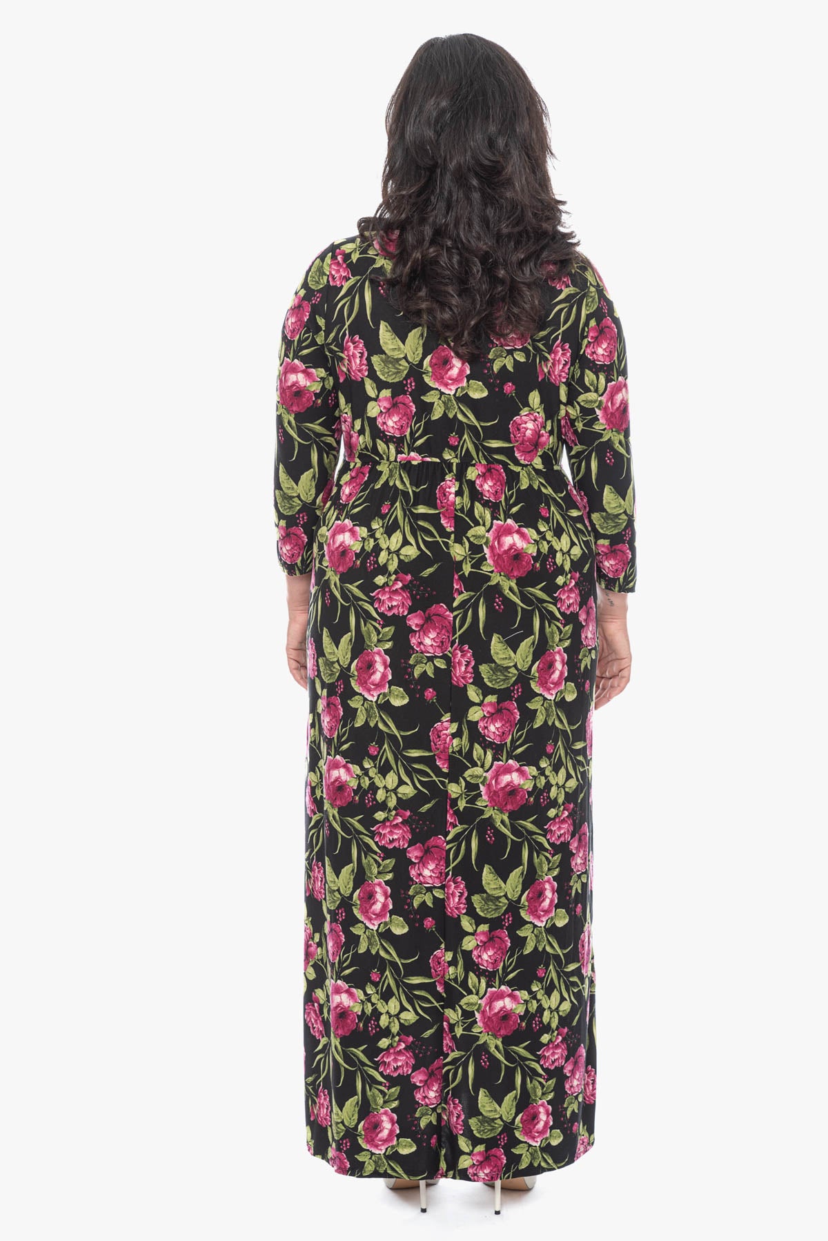 ALANNA floral maxi dress