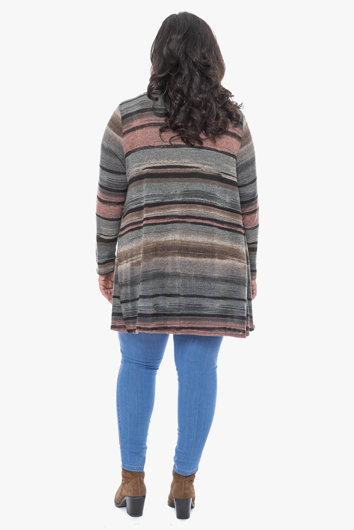 HESTER striped cardigan