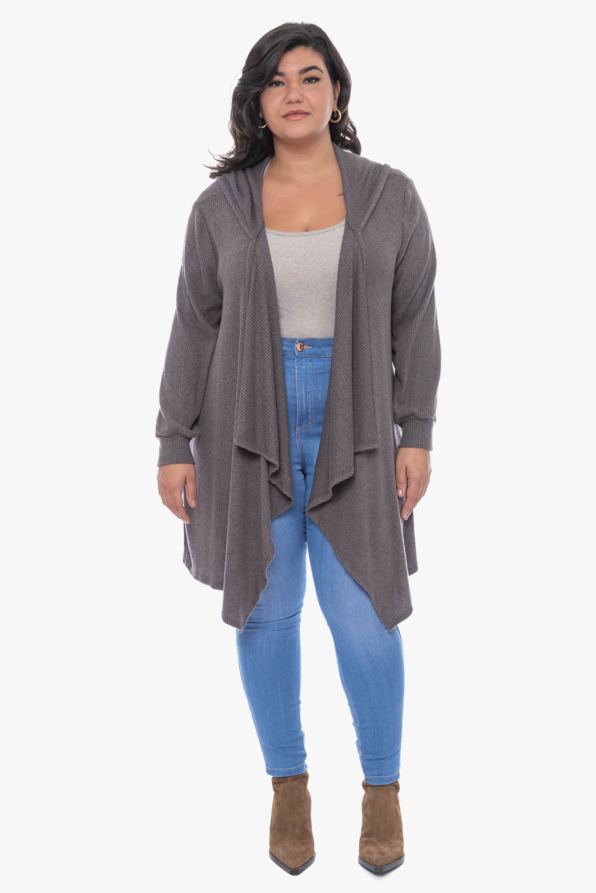 VERNA hoodie cardigan