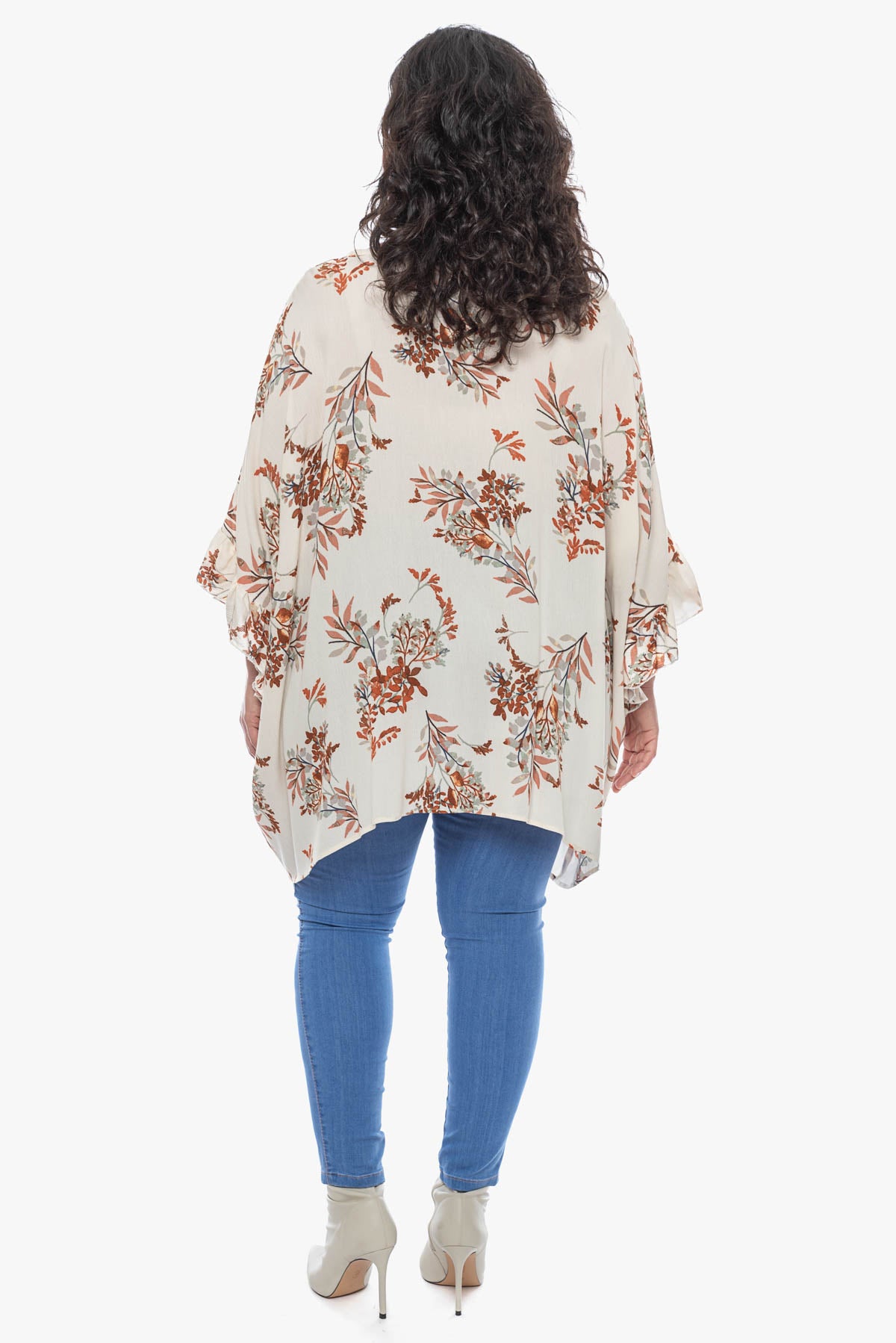 CHRISTEN leaf printed tunic