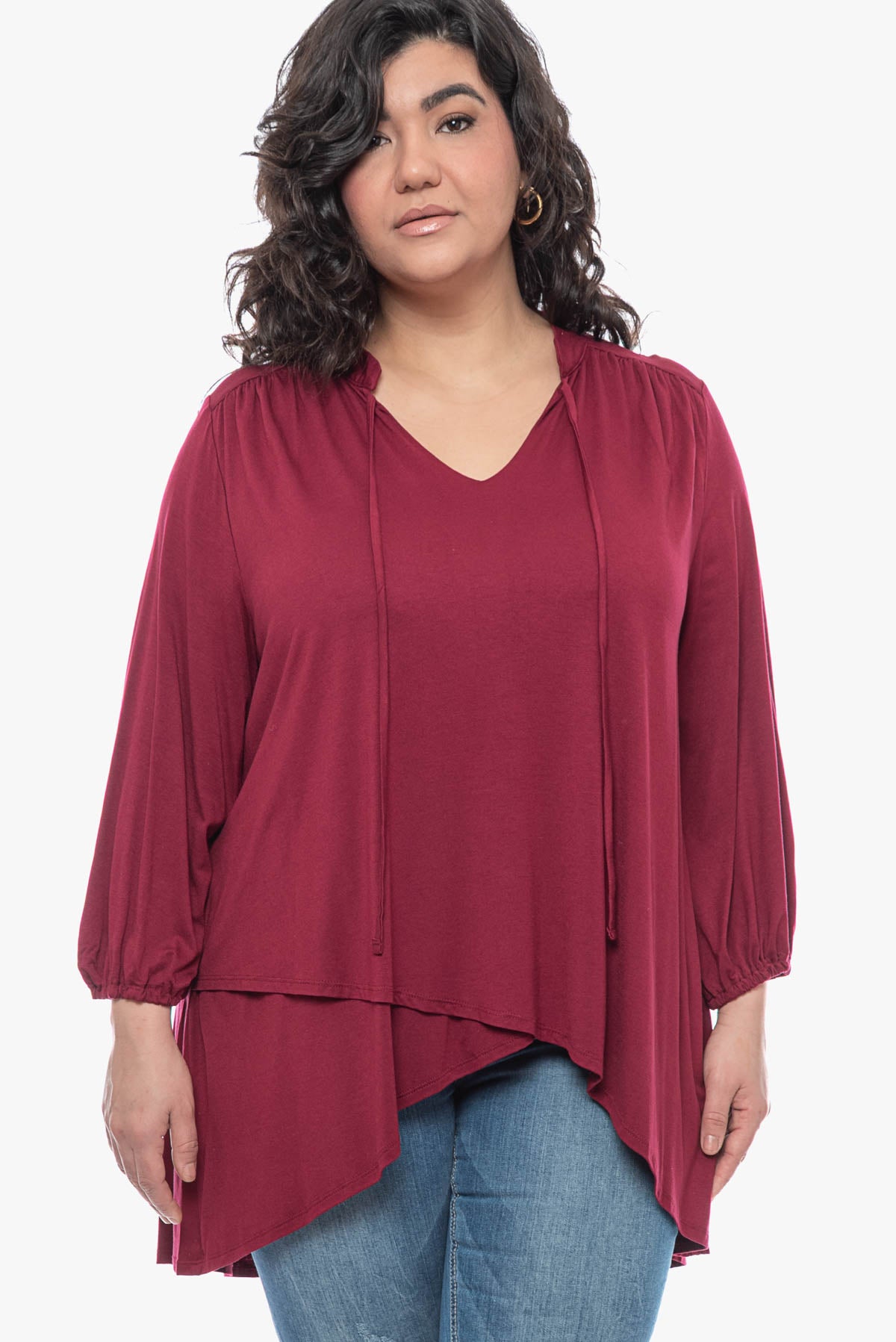 CLAUDIA wrap top