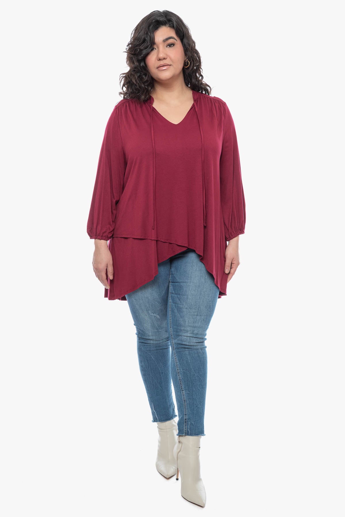 CLAUDIA wrap top